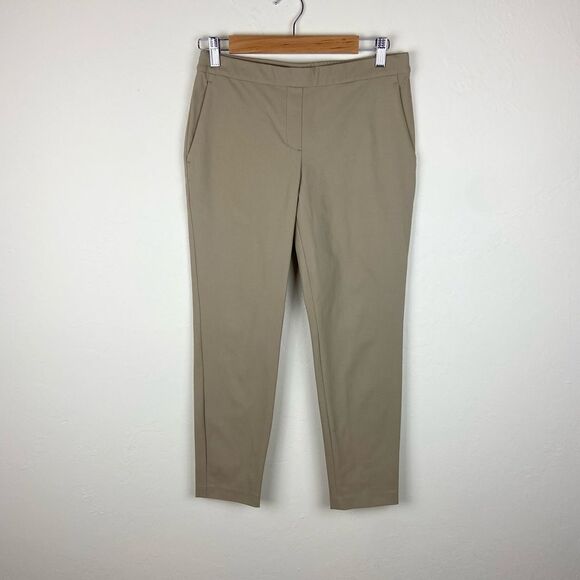 Theory Thaniel Approach Slim-Fit Stretch Twill Pant - Washed Khaki - Picture 1 of 7
